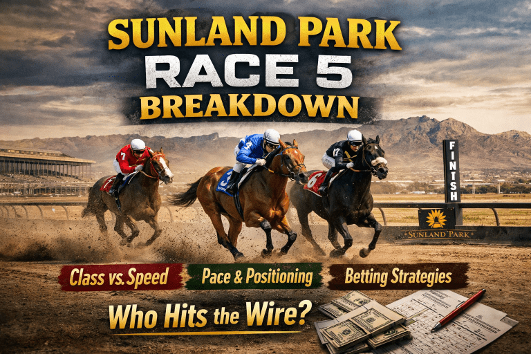 Sunland Park Race 5 Deep Dive - Horse racing at Sunland Park.